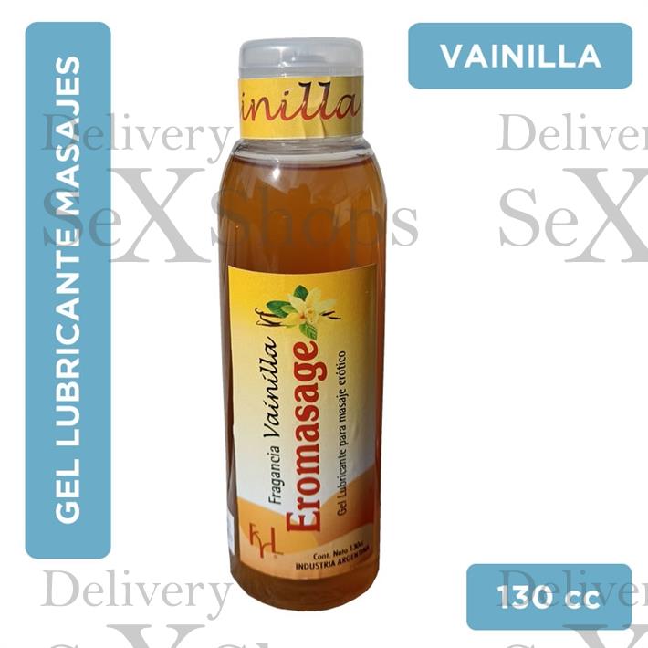  Crema lubricante y para masajes aroma vainilla 130 cm3 